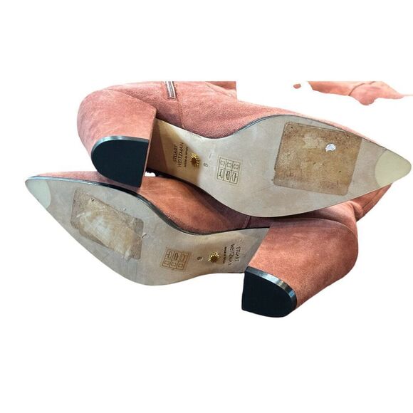 Stuart Weitzman Kenley Fringe Boot in Cordomon NWOB Size 6 - Picture 12 of 12